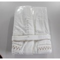 Canasin 5 Star Hotel Piping Bathrobe Luxury 100% cotton