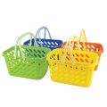 Plastic laundry-shopping-fruit-handle basket moulds