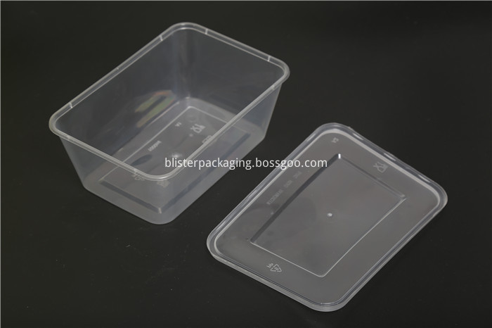clear disposable containers