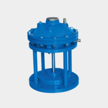 Diaphragm bottom mud discharge valve