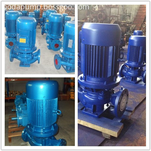 ISG series vertical pipeline centrifugal pump vertical centrifugal pump 2