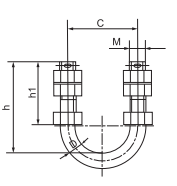 Carbon Steel U Shape Bolt