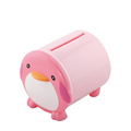 Cartoon Design Penguin Shape Plastic Tissue Box