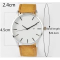 Montre à bracelet en cuir sur mesure pour hommes