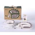 hedgepig shaped kids dinnerware set plastic baby set