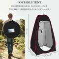 OUTERLEAD PORTABLE CAMPING POP-UP DOUCHE Tent