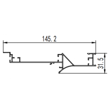 Low price aluminium extrusion mold for downlights