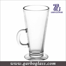 260ml taza de café irlandés, claro Cappuccino copas de cristal (GB093409)