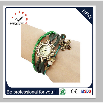 Wholesale Lady Pendant Double Strap Leather Watch (DC-1375)