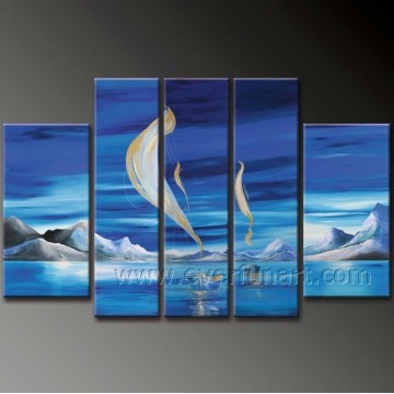 Hand Painted Seascape Oil Painting on Canvas