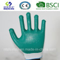 Coque en polyester 13G avec gants de travail en nitrile (SL-N113)