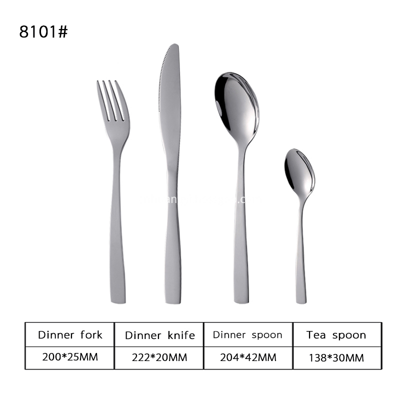 18-0 Dexterous Stainless Steel Tableware