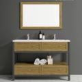 Custom-made aluminum bathroom cabinet