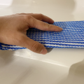 Saco de pano de limpeza de banheira em toalha de microfibra