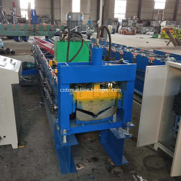 Roofing Ridge Cap Roll Forming Machine