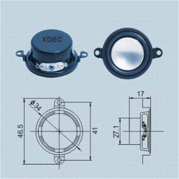 Unidad de altavoz de 34 mm cuentacuentos