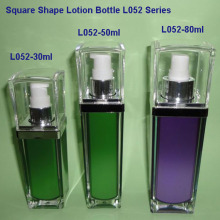 L052G frasco de loção quadrado