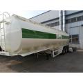 3 Compartments 42000L Carbon Fuel Tank Semi Trailer