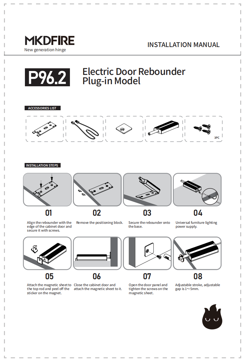 P96 Rebounder Installation Instructions_02 P96 Rebounder Installation Instructions_02