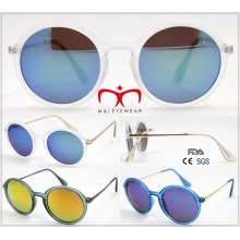 Hot Selling Round Shaped Frame Sunglasses (WSP601551)