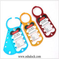 Eight-Hole Aluminum Lockout Hasp