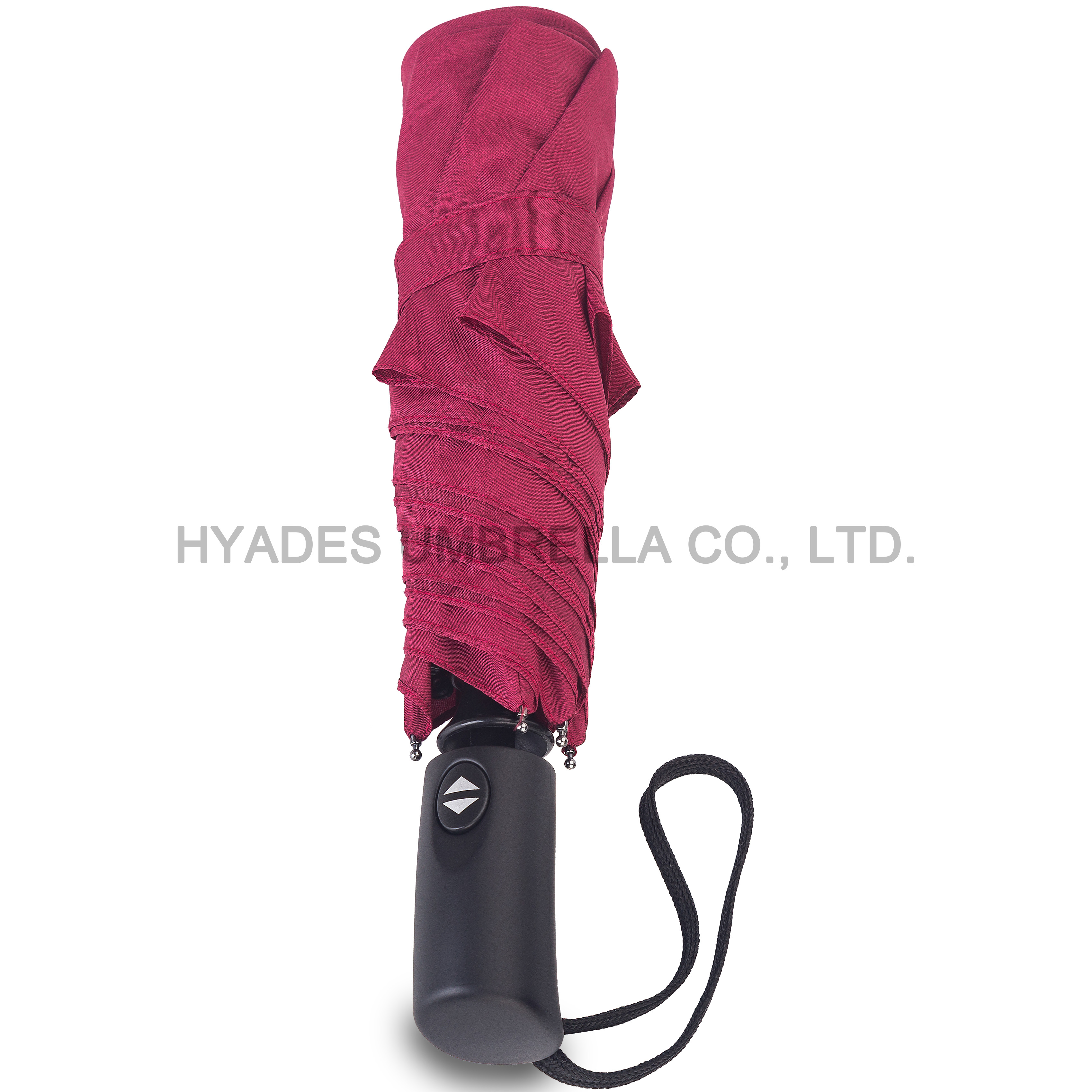 3 section auto open and close folding umbrella