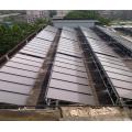 high energy yield flat plate solar collector