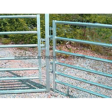 6 Bar Galvanized Utility Corral Panels Horse Fence Cattle Yard Cour de mouton