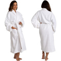 100% de algodão Jacquard Velor Spa Hotel Robe