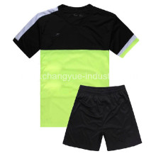 hot season mens football jersey and shorts for hot selling