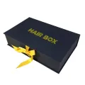 Hellrosa luxuriöse Seidenschalboxverpackung