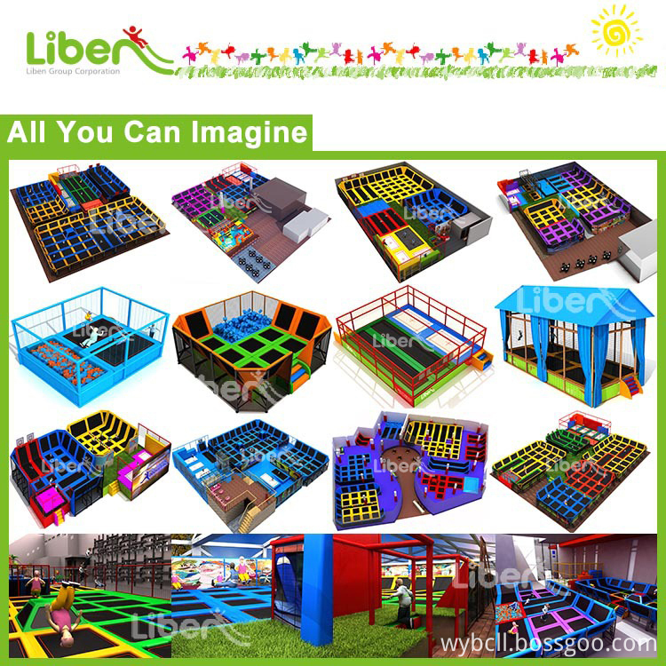 Design of indoor trampoline park