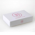 Branded White & Black Glossy Collapsible Gift Box