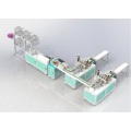 Full automatic 1-2 nonwoven civil medical face mask making machine to make mask