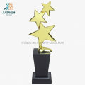 Promotional Gift Alloy Custom Souvenir, Star Shape Gold Metal Trophy