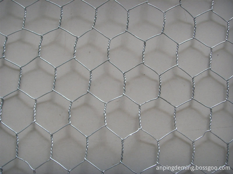 electric galvanized hexagonal wire mesh