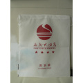 Pull-typed white non woven hotel  laundry bag