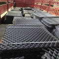 Galvanized expanded metal for steel grating