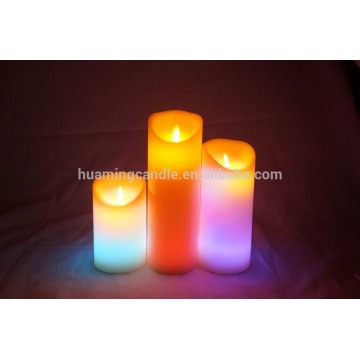 changing color led candle led paties candle