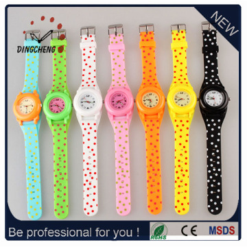 Новый стиль наручные часы силиконовые часы кварцевые часы для Kid Watch (DC-SZ152)