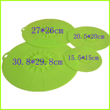 Силиконовая крышка для всасывания Набор гибких крышек мисок