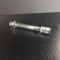 Glass syringe 1ml long with needle without needle