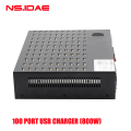 100 puertos USB 800W Alto cargador inteligente de alta potencia