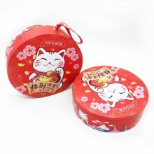 Customized Round Tinplate Candy Box