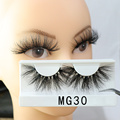 25mm crisscross 5d mink eyelashes luxury fluffy eyelash