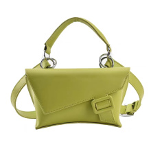 Avocado Green Fashion Ladies Leather Handbag Crossbody Bag