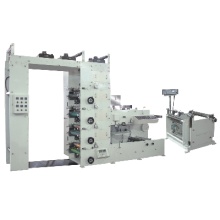 Flexo Printing Machine with glue coating