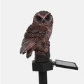 ​Resin Solar Owl lights