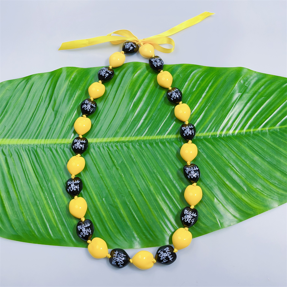 Kukui nut necklace KN-jn056 Kukui nut necklace KN-jn056