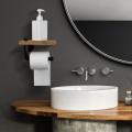 Wall Mounted Industrial Toilet Paper Holders for Bathroom